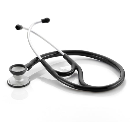 American Diagnostic Corp 606BK Cardiology Stethoscope Adscope 606 Black 1-Tube 19 Inch Tube Double Sided