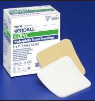 Cardinal 55566B Kendall Foam Island Foam Dressing, 6 x 6 Inch