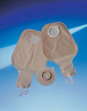 Coloplast 2846 Assura 2-Piece High Output Opaque Ostomy Pouch, Red Match
