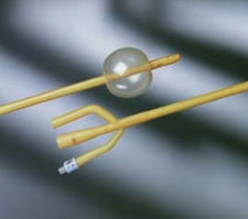 Foley Catheter Bardex® Lubricath® 3-Way Standard Tip 30 cc Balloon 24 Fr. Latex