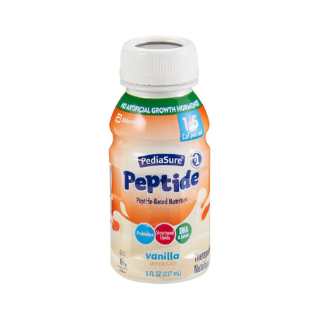 Abbott Nutrition 67417 PediaSure Peptide 1.5 Cal Peptide-Based Nutrition, Vanilla, 8-ounce bottle