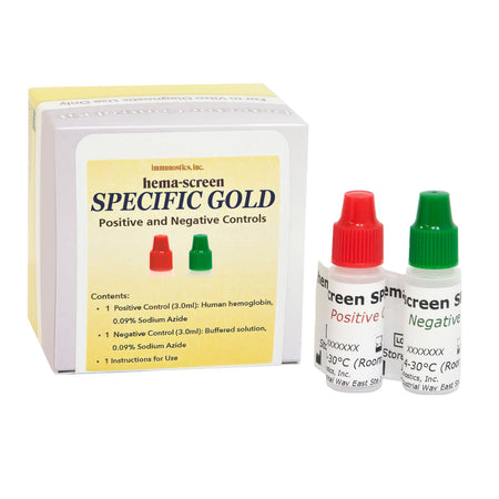 Immunostics HSGDCON Colorectal Cancer Screening Control Set Hema-Screen Specific Hemoglobin Positive Level /