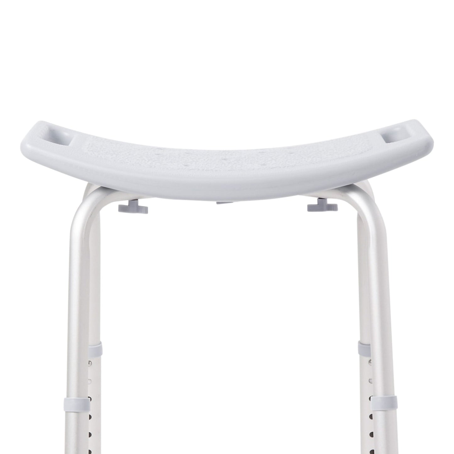 McKesson Aluminum Bath Bench Without Backrest, 15½ – 19½ Inch, Gray