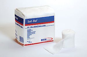BSN 9052S Sof-Rol Cast Padding, 2 Inch x 4 Yard, White