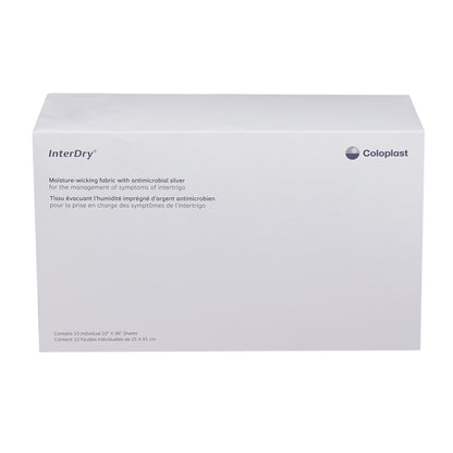 Coloplast InterDry Silver Complex Textile, Skin Fold Management Material, 10 in. x 36 in.