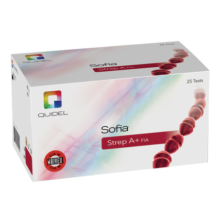 Quidel 20274 Sofia Strep A+ FIA A Fluorescence Immunoassay Respiratory Test Kit