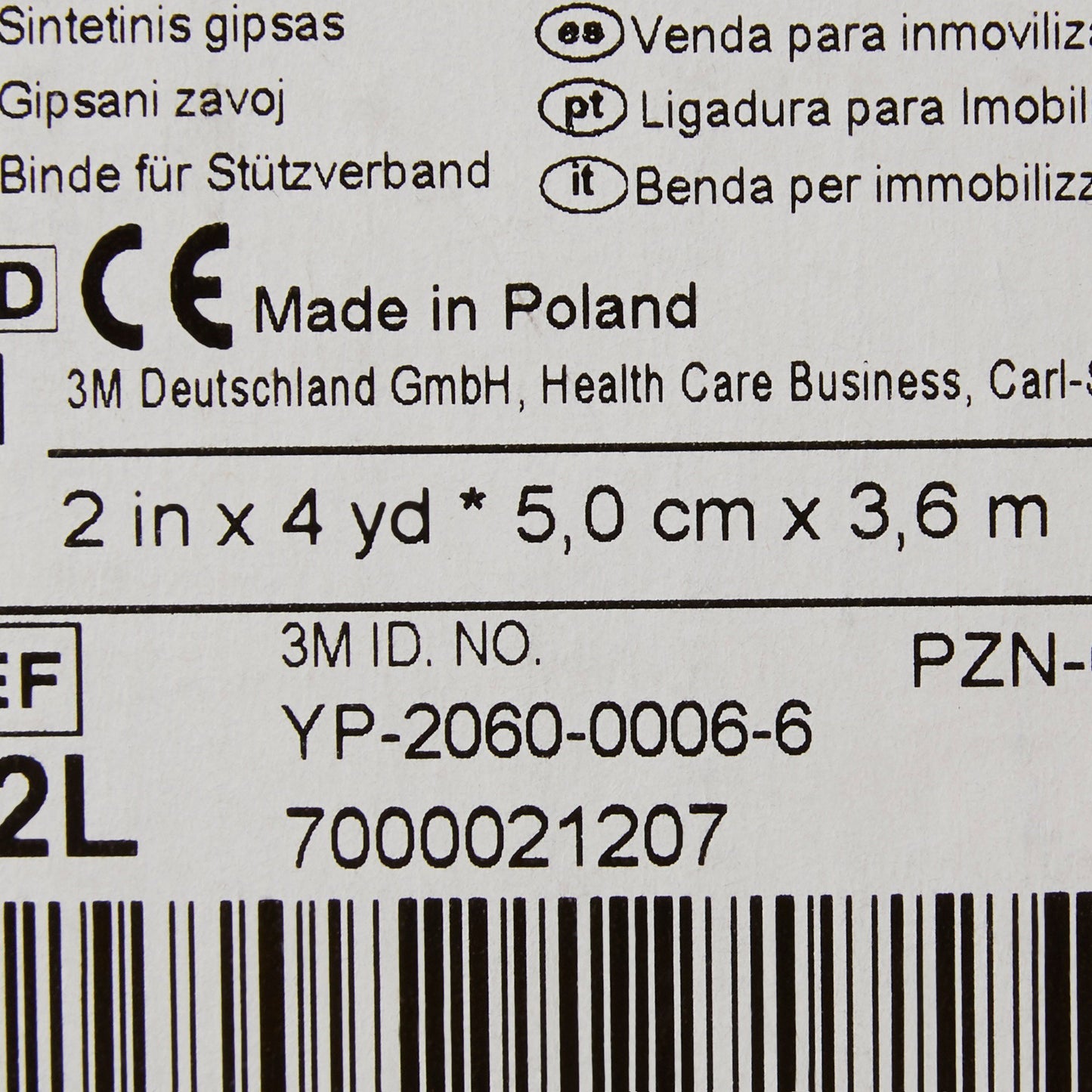 3M™ Scotchcast™ Plus Light Blue Cast Tape, 2 Inch x 4 Yard