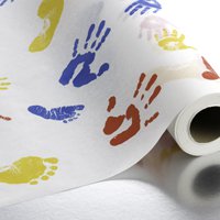 Graham Medical Products 70086N Activity Bears Crepe Table Paper, 21 Inch x 125 Foot
