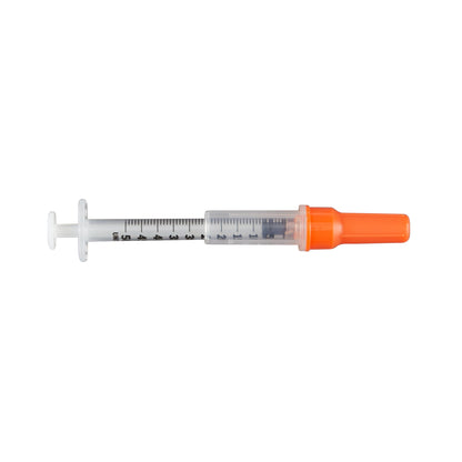 Monoject™ Insulin Syringe with Needle, 29 Gauge, 1/2 Inch Needle Length