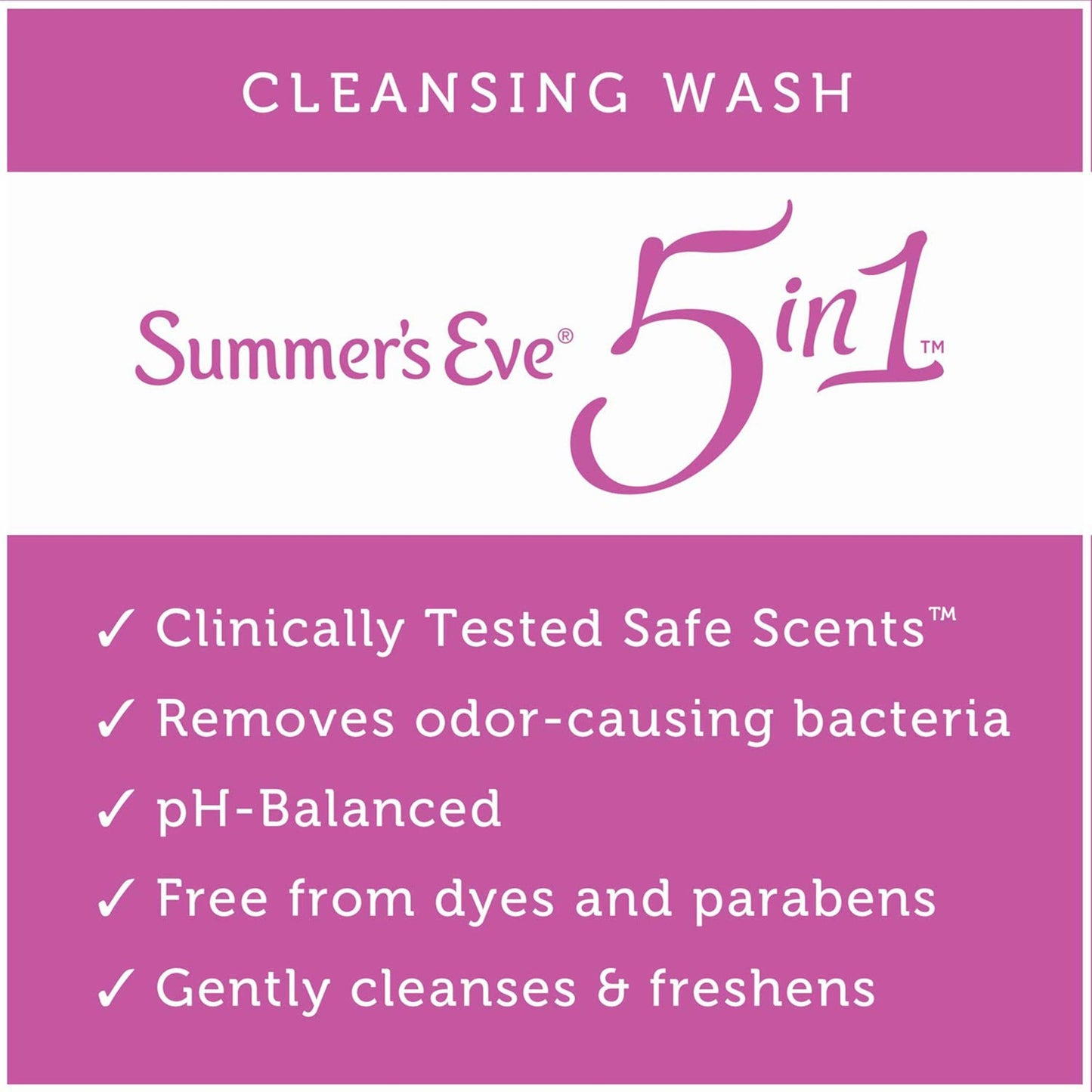 Summer's Eve Feminine Wash