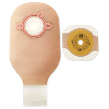 New Image™ 19354 Two-Piece Ileostomy/Colostomy Pouch, 70mm Flange, Blue Match