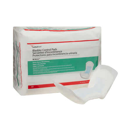 Cardinal 1130A Sure Care Bladder Control Pads, Extra Heavy Absorbency, 4 x 14.5 Inch