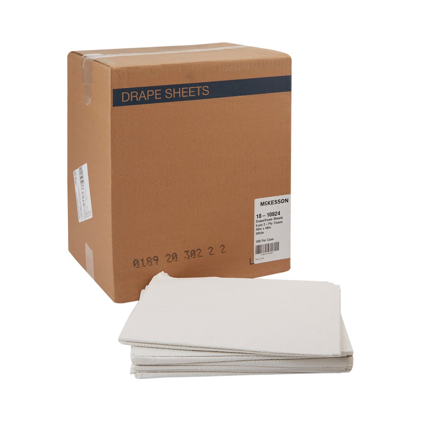McKesson Nonsterile Physical Exam Drape, 40 x 48 Inch