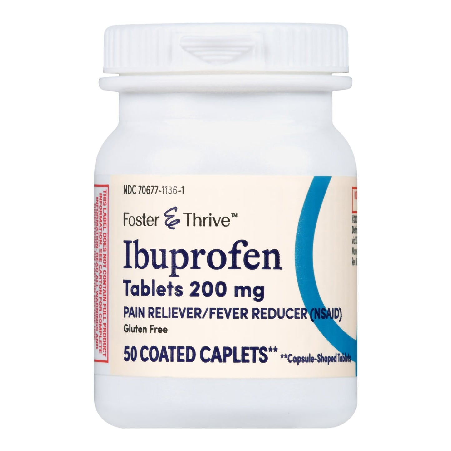 Foster & Thrive™ Ibuprofen 200 mg Coated Caplets