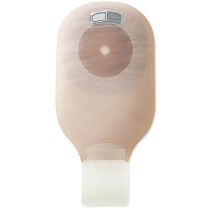 Hollister 8578 Premier 12 inch ultra clear soft convex drainable pouch cut to fit up to 1-1/2 inch stoma