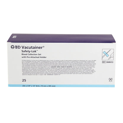 BD Vacutainer Safety-Lok Collection Set 23G | BD 368653