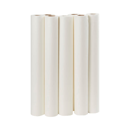 Table Paper McKesson 14 Inch Width 125 Foot Length White Crepe