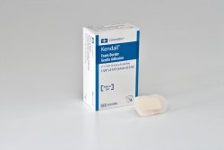 Cardinal 55523BG Kendall Gentle Bordered Foam Dressing with Silicone Adhesive