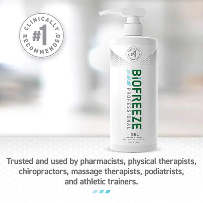 Biofreeze™ Professional 5% Menthol Topical Pain Relief, 32-ounce pump bottle