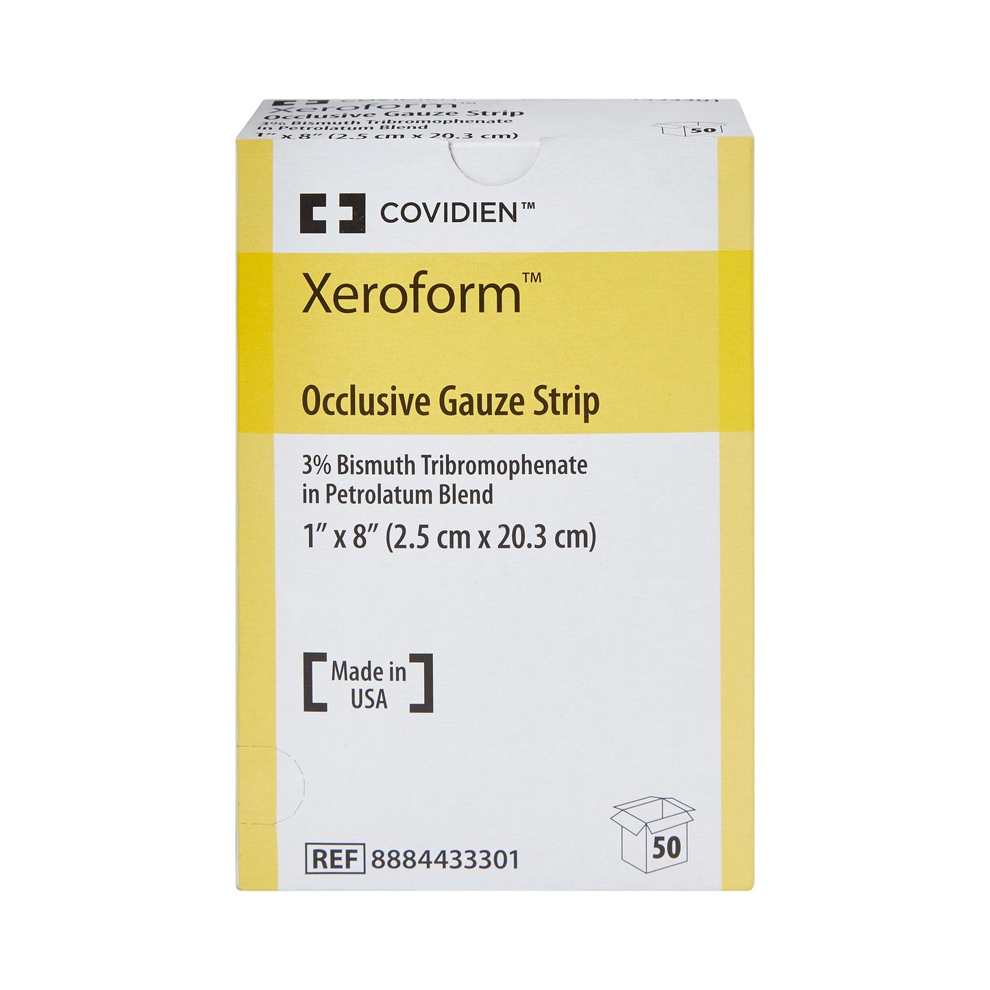 Xeroform™ Occlusive Petrolatum Impregnated Dressing, 1 x 8 inch