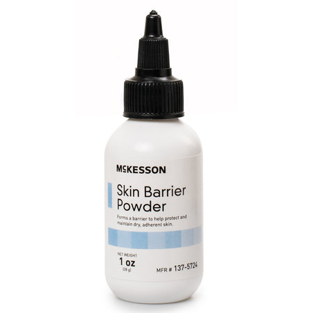 McKesson 137-5724 Ostomy Barrier Powder, 1-ounce puff bottle