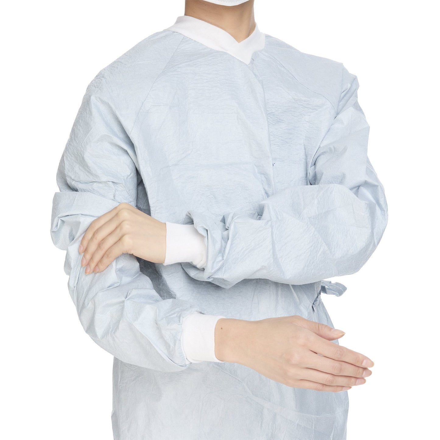 Aero Chrome Surgical Gown with Towel, Medium