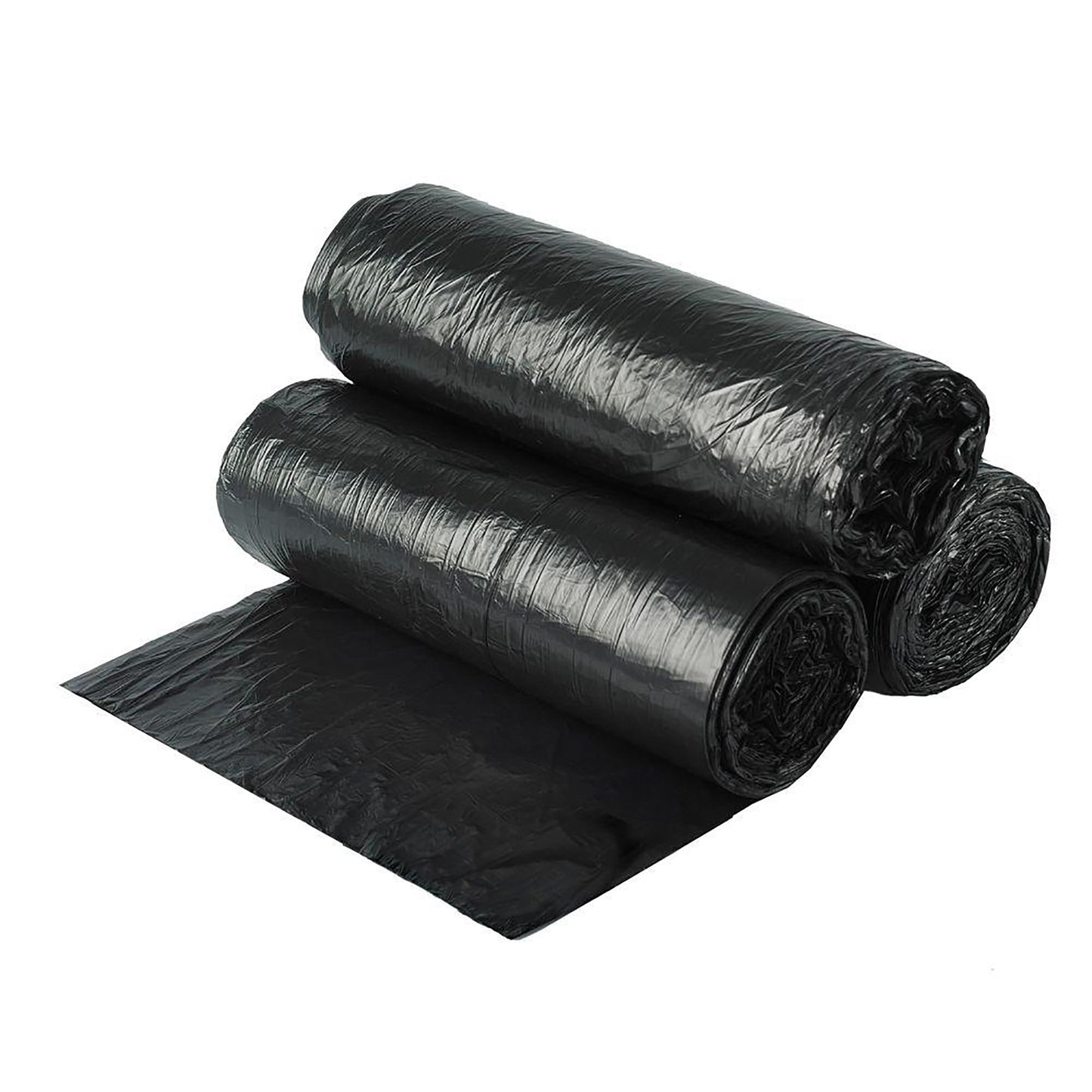 Colonial Bag 2X Heavy Duty Trash Bag, Black, 60 gal.