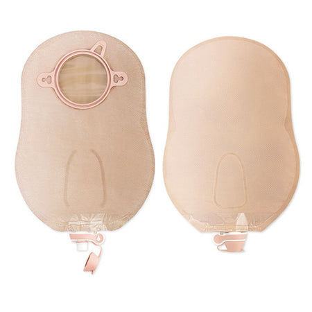 Hollister 18412 New Image Two-Piece Transparent Urostomy Pouch, 44 mm Flange