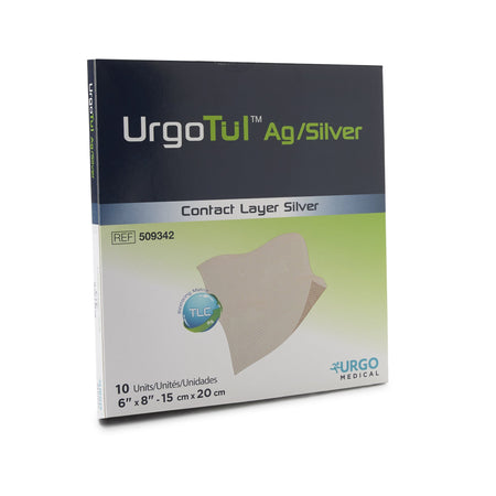 Urgo Medical 509342 Restore Silver Wound Contact Layer Dressing, 6 x 8 Inch