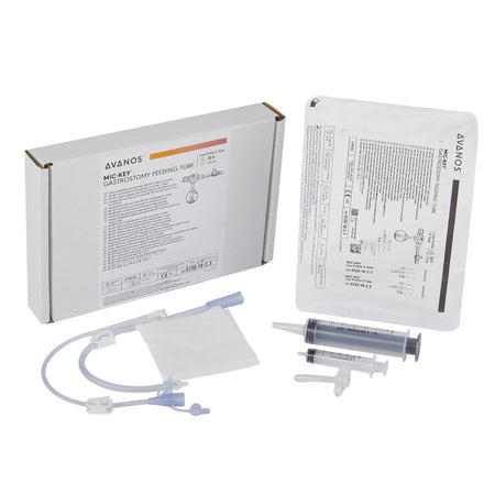 Avanos Medical Sales LLC 0120-18-2.3 Mic-Key Low Profile Gastrostomy Feeding Tube Kit, 18 Fr., 2.3 cm