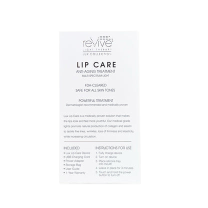 Lip Light Therapy Device reVive Light Therapy® Lux Collection Lip Care NonSterile