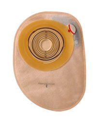 Coloplast 12170 Assura Flat 1-Piece Closed End Opaque Colostomy Pouch, 20 to 75mm Stomas