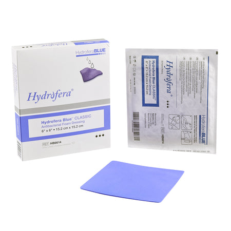 BSN HB6614 Hydrofera Blue Classic Antibacterial Foam Dressing