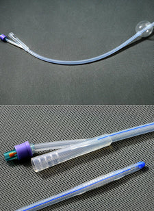 Amsino AMSure® Silicone Foley Catheter, 16 Fr, 5cc