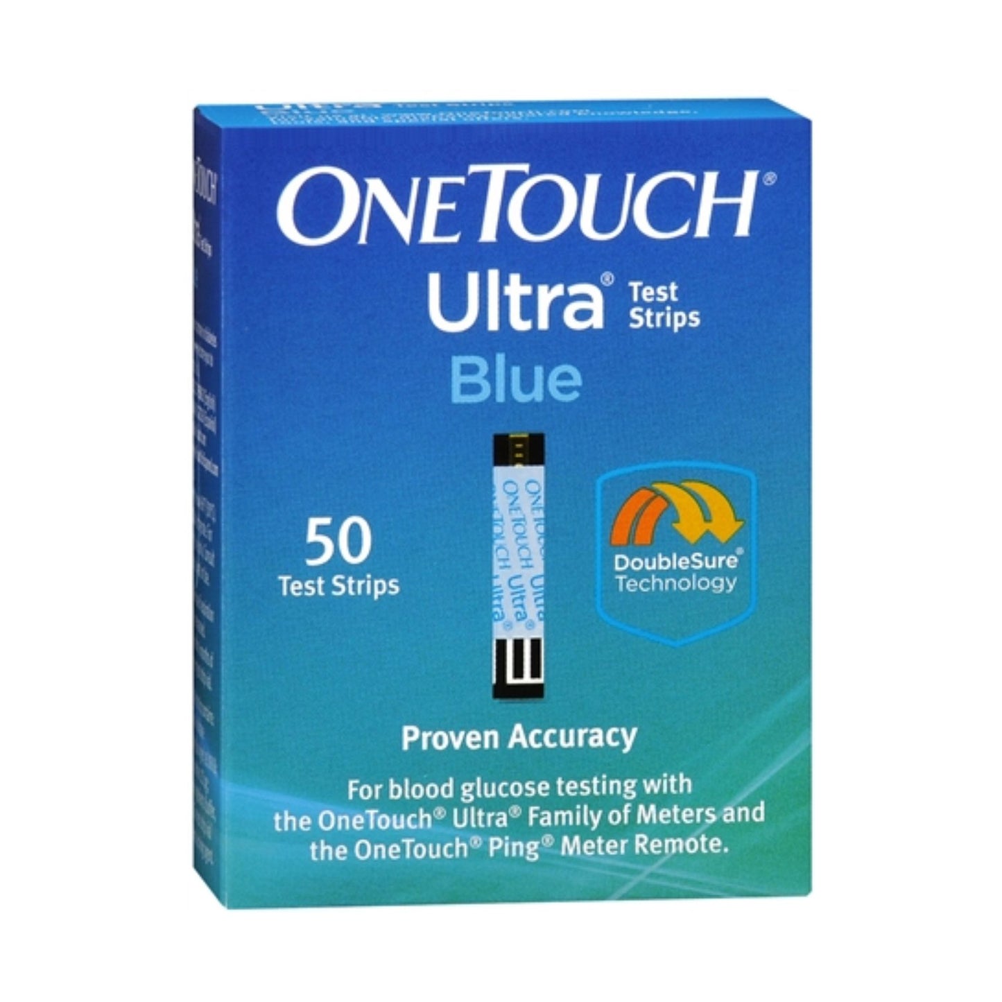 Blood Glucose Test Strips OneTouch® Ultra® 50 Strips per Pack
