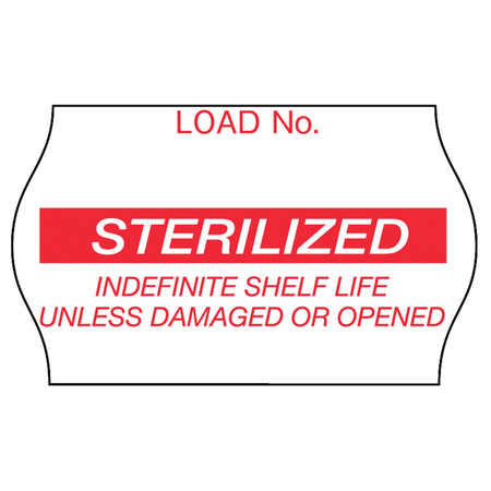 3M 1269R Comply Sterilization Load Label, 5/8 x 1-1/8 Inch