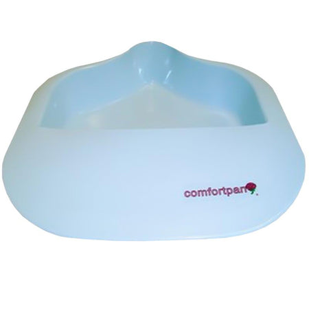 Church Products 12B Comfortpan Bariatric Bedpan, 2 Quart / 1893 mL, Blue