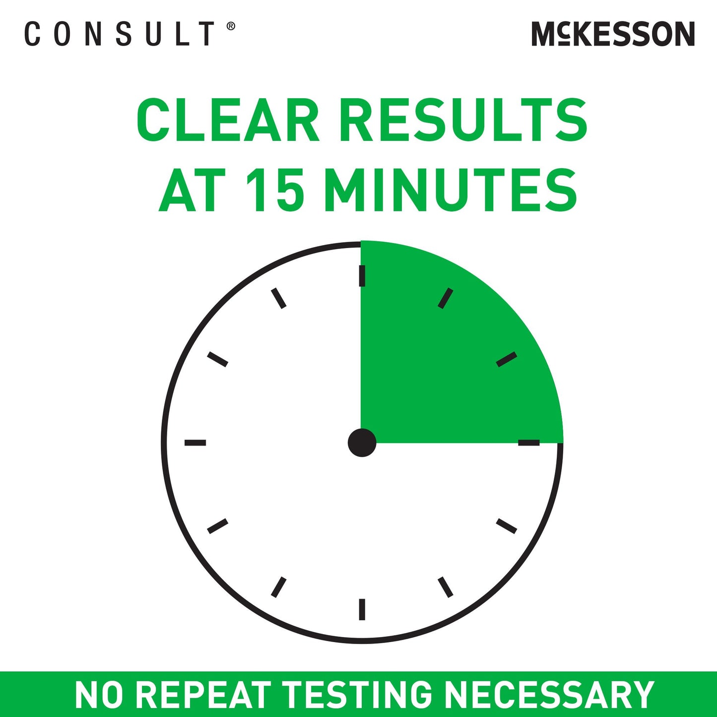 McKesson Consult® 535-COVFLUOTC COVID-19/Flu A & B Antigen Home Test