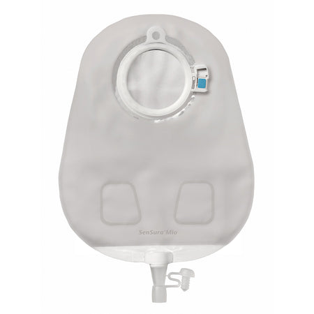 Coloplast 11498 SenSura Mio Click 2-Piece Transparent Urostomy Pouch, Red Match