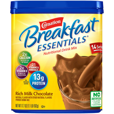 Nestle Healthcare Nutrition 1.005E+13 Carnation Breakfast Essentials Rich Milk Chocolate Nutritional Drink