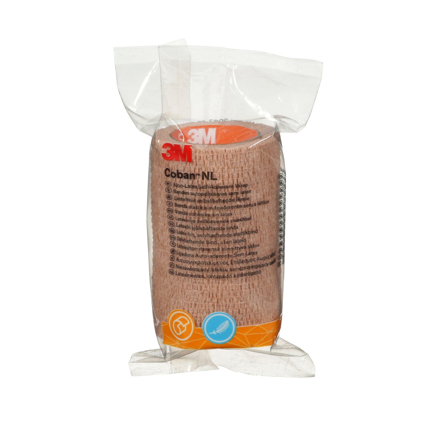 3M™ Cohesive Bandage 3M™ Coban™ NL 3 Inch X 2 Yard Self-Adherent Closure Tan NonSterile Standard Compression