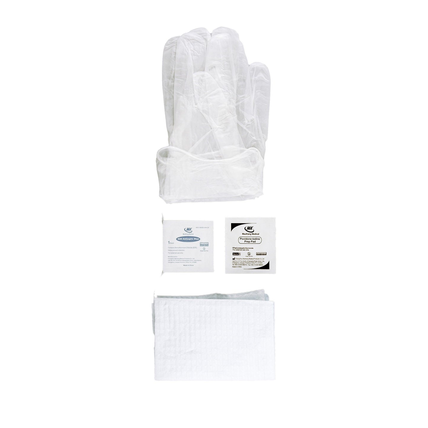 Intermittent Closed System Catheter Tray TruCath™ Straight Tip 14 Fr. Without Balloon