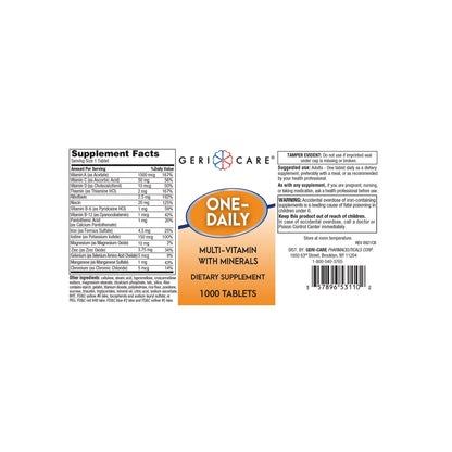 Geri-Care® Multivitamin Supplement with Minerals
