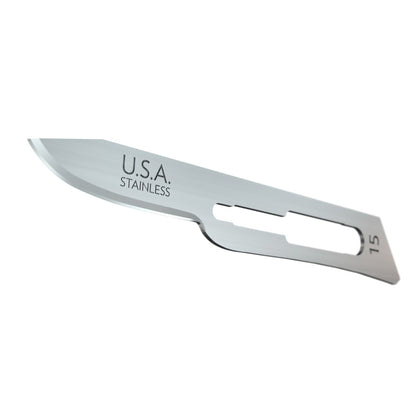 Surgical Blade AccuThrive® Coated Stainless Steel No. 15 Sterile