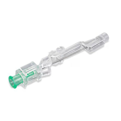 BD 305915 Safety Hypodermic Needle SafetyGlide™ 1 Inch Length 21 Gauge Thin Wall Sliding Safety Needle