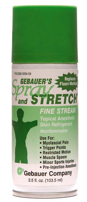 Gebauer 0038-6000-404 Spray and Stretch 1,1,1,3,3-Pentafluoropropane / 1,1,1