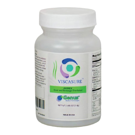 Genus Medical Technologies 512-0016 Food and Beverage Thickener Viscasure 2.4 Gram Bottle Berry Flavor Powder