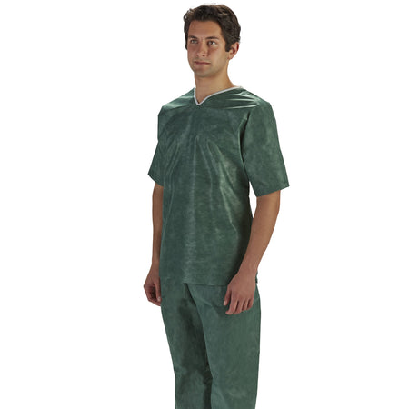 Graham Medical Products 62216 Patient Scrub Pants, Dark Green, 2X-Large