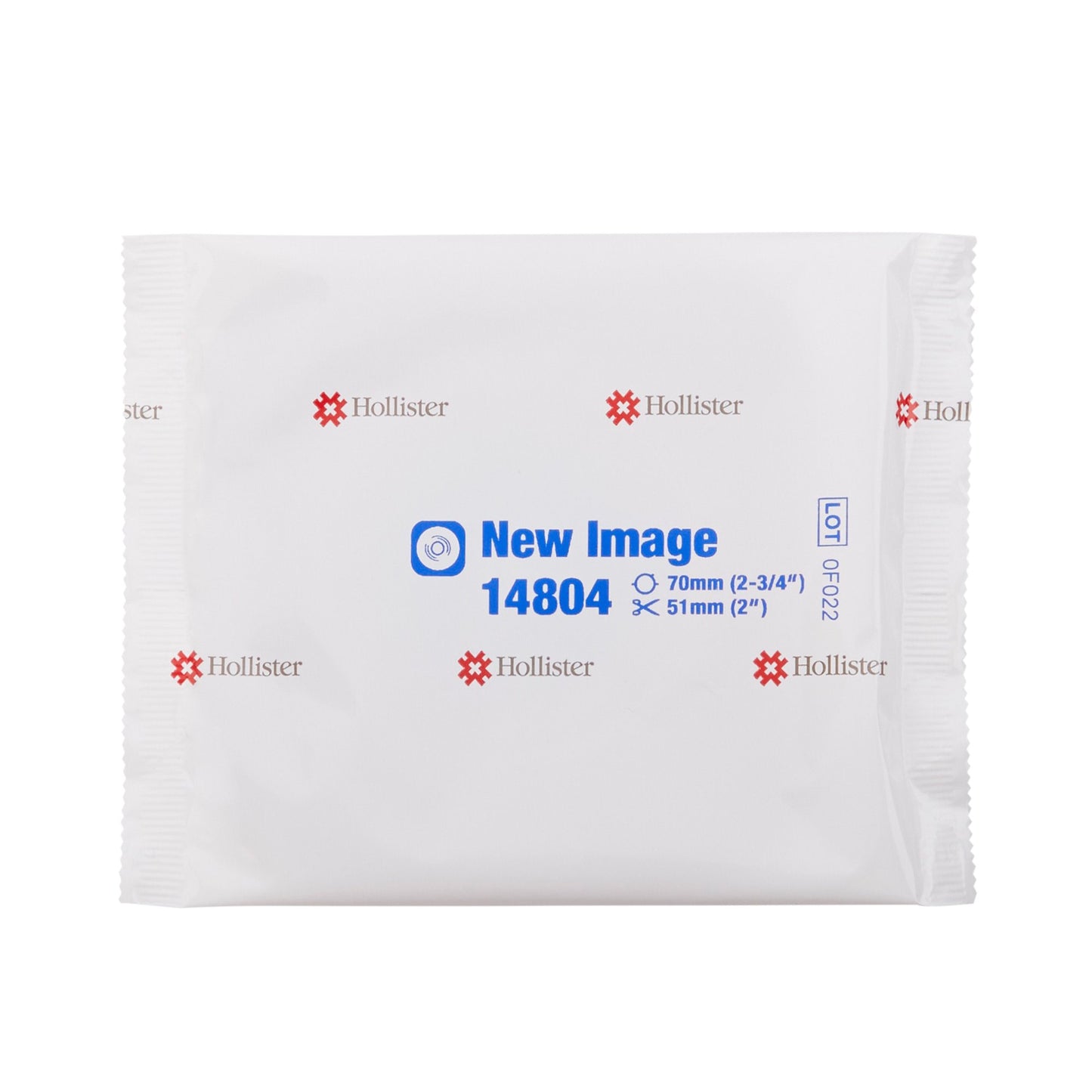 Flextend Hydrocolloid Colostomy Barrier, 2-3/4 Inch Flange, Blue Code System