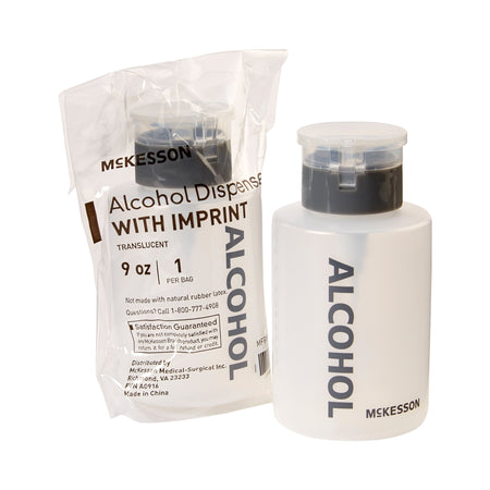 McKesson 63-4024 Alcohol Dispenser with Imprint, 9 oz.